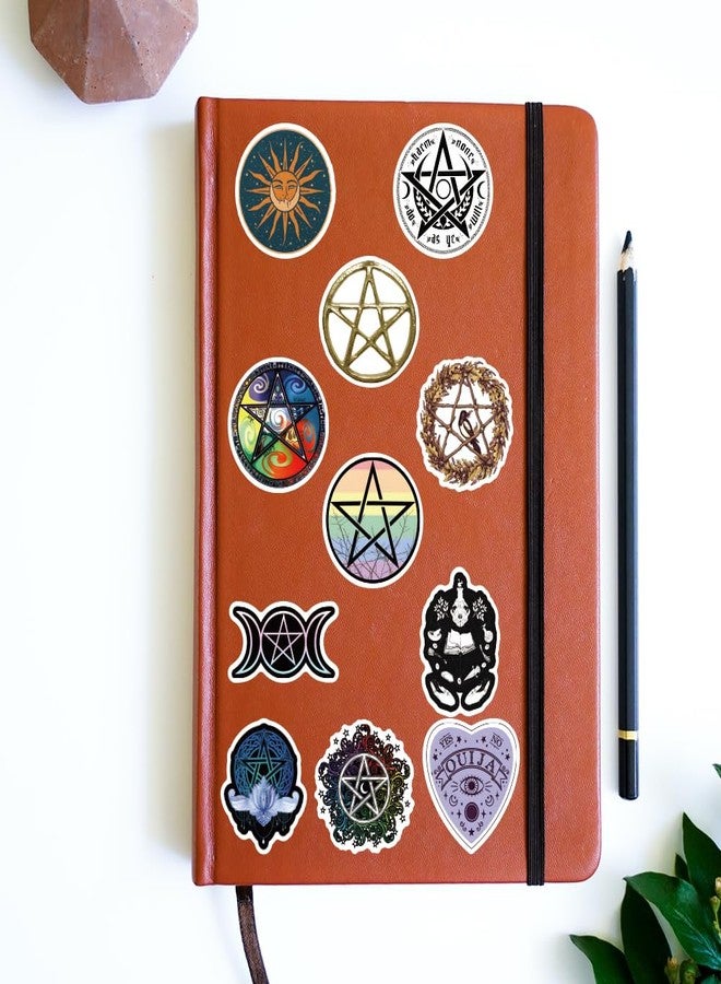 YEESACG 54Pcs Pagan Stickers Pack, Aesthetic Vinyl Waterproof Stickers for Water Bottle,Skateboard,Laptop,Phone,Journaling,Scrapbooking Decals for Party Supply Reward… - Image 4